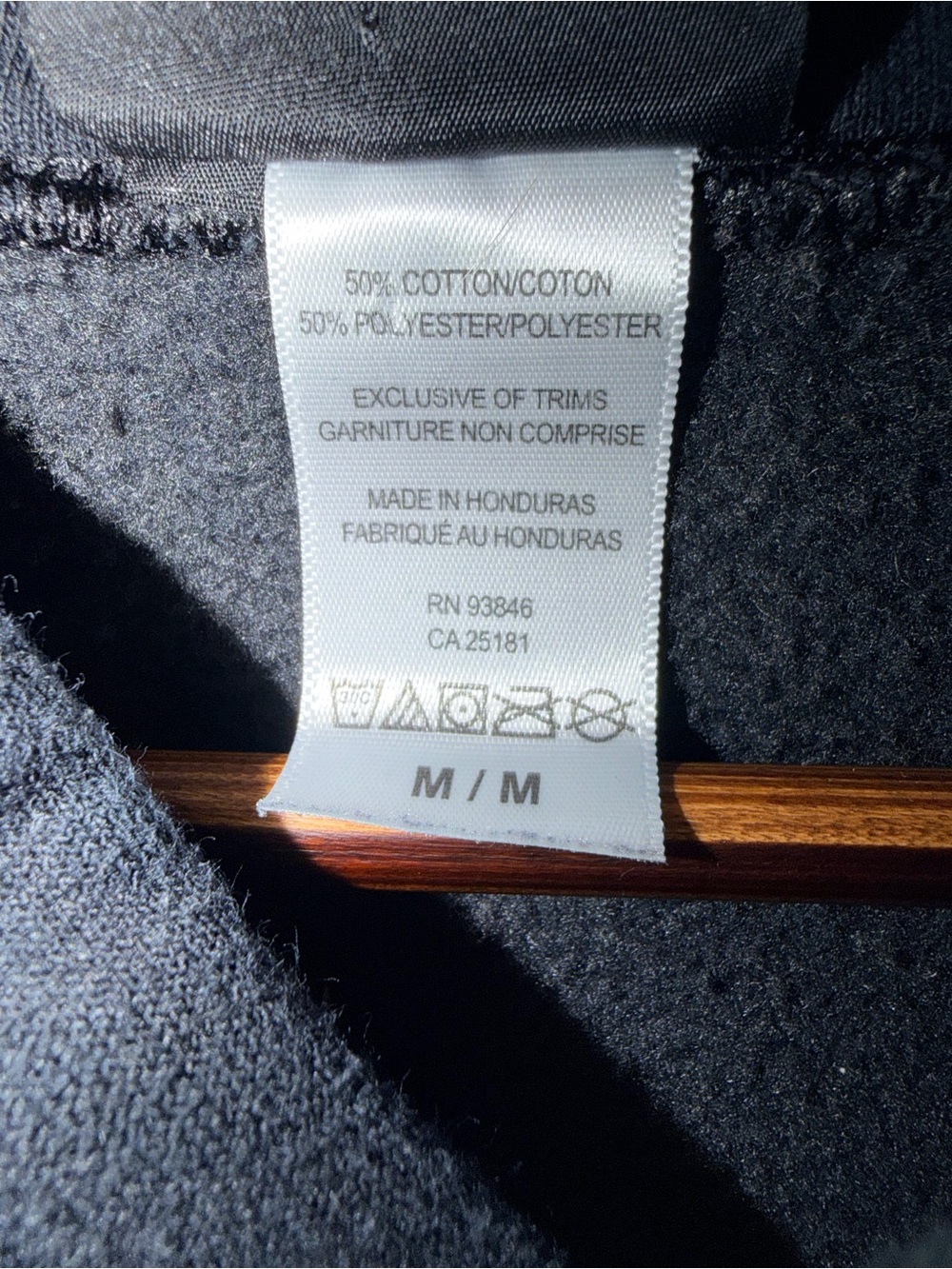 Thrasher Black Hoodie with Yellow Flame Logo - Picture 4 of 5